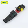 Conector impermeable automotriz serie 1.5 conector macho y hembra AMP 1 orificio 2 orificios 3 orificios 4 orificios 5 orificios 6 orificios