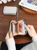 Carteira curta feminina 2025 nova moda simples porta-moedas mini carteira pequena multi-cartão portátil vendas diretas da fábrica