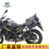 Coche musculoso Wolf adecuado para Kawasaki Z900 bolsa lateral bolsa lateral se puede instalar casco medio casco casco integral con cerradura marco de liberación rápida modificación