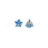 Pendientes de Estrella de Cinco Puntas Graduados con Garras de Aleación de Titanio Astmf-136 G23 Titanio con Rosca Interna Studs para Labio y Pendientes para Piercing