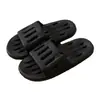 Pantuflas de verano para mujer para interior, hogar, baño, ducha, silenciosas, antideslizantes, suela suave, sin olor, sensación en el pie, pantuflas de verano estilo hombre