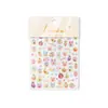 Tomoni Papel de Alívio para Nail Art Celebridade da Internet Explosões 3D Meninas Fofas Unha Cenoura Monstro de Unha Mix