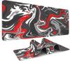 Popular Alfombrilla de Ratón Abstracta con Ondas Fluidas de Venta Caliente Transfronteriza Amazon Alfombrilla de Escritorio Extragrande Alfombrilla para Gaming