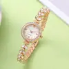 Pulseira de Relógio Feminino Moda Sereia Novo Estilo Transfronteiriça Simples Relógio de Pulso Feminino com Cristais