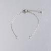 RUMNVNTY aço inoxidável acessórios de corrente de pulseira DIY com corrente extensora gota d'água 14+4cm tamanho opcional