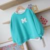 Ropa de Otoño e Invierno para Mujer y Niño Sudadera Estilo Vaquero para Bebé Personalidad Infantil Marca de Moda Estilo Coreano Falso Dos Piezas Letra Pic Top de Moda