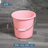 Lote de Fábrica Cubo Portátil Espeso Cubo Cubo de Lavandería Doméstico Cubo de Baño para Dormitorio Lavabo de Plástico Cuchara para Agua Cuchara para Agua Juego
