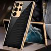 Adecuado para Funda de Teléfono Móvil Samsung S23Ultra Funda de Vidrio Electrochapada Estilo Ins S23Plus Funda Electrochapada S23 Personalizada