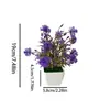 Nueva planta artificial de diente de león en maceta de 10 piezas para decoración de jardín de balcón interior, adorno de mini bonsái de flor artificial