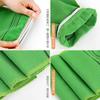 Toalla de Baño de Doble Cara, Guantes Potentes para Frotar Barro, Toalla de Baño para el Hogar, Frotador de Espalda de Capa Única con Arena Gruesa, Especial para Baños Públicos