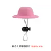 Sombrero de paja de ganso de verano de 7 pulgadas transfronterizo, camisa de manga corta a rayas, gafas de sol, juego de collares, juego de ropa de ganso para porche de escritorio