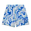 BKTSQD Estilo Pigmento Shorts Americanos Masculinos Esportes ao Ar Livre Corrida Fitness Malha de Quatro Pontos Secagem Rápida Calças de Basquete