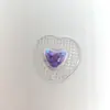 Charms de Sapato de TPU com Areia Líquida em Formato de Coração Fofo, Acessórios Casuais para Sapato, Acessórios para Sapatos e Botas, Charms de Sapato com Bolhas, Acessórios para Tamancos