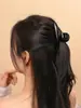 Pinza para el cabello de PC estilo coreano, simple y de alta gama, para mujeres. Accesorio básico versátil de lazo de mariposa para recogidos en la parte posterior de la cabeza.