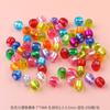 Letras Acrílicas de Colores Mezclados Cuentas de Cubo de Corazón Flor Sueltas Cuentas de Símbolo Cuentas Sueltas Material para Pulsera con Cuentas DIY Hecha a Mano