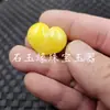 Grasa de Pollo Cera de Abejas Amarilla Cuentas Sueltas con Forma de Durazno Ámbar Dorado Ámbar con Forma de Jarrón Agujero Pasante Pulsera Corazón Collar Cuentas Budistas Accesorios de Joyería Cuentas