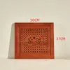 A Tampa do Acessório do Meio Pode Ser Equipada com uma Bandeja de Chá, Tampa de Mesa de Chá, Tampo de Mesa de Chá de Madeira Maciça, Bandeja de Escoamento, Madeira de Aço Inoxidável Embutida