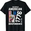 Talla Europea Aniversario 250 de EE. UU. Camiseta del Día de la Independencia Aniversario 250