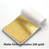 Papel Dorado con Pan de Oro de 9 cm Decoración Dorada con Pan de Oro para Techo de 14 cm Estatua de Buda Uñas Doradas con Pan de Oro Barro de Cristal Papel Plateado con Pan de Oro Foil de Colores