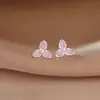 Pendientes de Plata 925 con Perla y Mariposa para Mujer, Nuevo Estilo de Moda, Pendientes Populares de Gama Alta, Venta al por Mayor