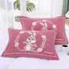 Algodón de Gasa de Alta Gama para el Hogar Par de Toallas para Almohada Cuatro Estaciones Pareja Suave Adulto Funda de Toalla Diadema para Cabeza de Almohada Toalla Individual para Almohada