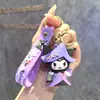 Llavero de Muñeca de Dibujos Animados Sanrio Kulomi, Colgante de Máquina de Bolas, Llavero Lindo para Bolsos, Pequeño Regalo al por Mayor