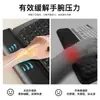 Apoio de Pulso para Teclado, Suporte Elevador de Teclado, Apoio de Mão em Couro Macio, Suporte Elevado de Pulso para Digitação, Pad de Escritório, Acessórios de Armazenamento, Madeira