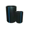 Tubería de suministro de agua HDPE en stock del fabricante, tubería de agua potable de material nuevo, tubería de pared sólida de PE para paisajismo, tubería de suministro de agua de gran diámetro
