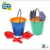 Balde de Praia 13cm Balde com Acessórios