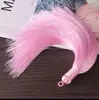 16cm de Alto Gama Flecos de Borla Puramente Hechos a Mano Accesorios para Joyería DIY Nudo Chino Cinta de Seda Artificial Círculo Borla Venta al Por Mayor