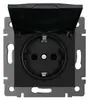 Enchufe de pared conmutador concatemer panel de PC negro mate enchufe de interruptor de combinación libre europeo francés