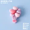 Balões Paleta de Desenho Animado Acessórios de Resina DIY Capa de Celular Adesivos para Copo de Água Presilhas de Cabelo Feitas à Mão Tamancos
