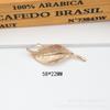 Broche ligero de lujo con forma de hoja de perla, broche con personalidad de diamantes de imitación, alfiler de perla en forma de corazón, accesorios para bolsos y ropa.