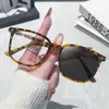 Novos Óculos Anti-Luz Azul de Armação Grande para Homens e Mulheres, Adequados para Lentes de Grau, Mesmo Estilo dos do Xiaohongshu, Óculos Fotocromáticos Sem Grau