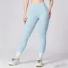 Calças de Yoga Apertadas de Cintura Alta para Mulheres, Calças de Fitness Elásticas que Levantam o Bumbum e Secam Rapidamente, Roupa Externa para Esportes ao Ar Livre e Fitness