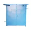 Porta de Ar sem Pressão Tipo Veneziana para Corredor de Mineração Dispositivo de Travamento Pneumático Porta Automática Pneumática de Equilíbrio Automático