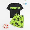 Traje de baño para niños, Traje de baño para niño, Pantalones de playa de secado rápido con protección solar, Bañador tipo shorts, Traje de baño de verano dividido