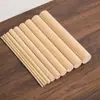 Bastão de Tronco de Pinheiro Bastão de Tronco de Madeira Bastão de Madeira Sólida para DIY Suporte de Fitness Haste para Pendurar Roupas Haste de Cortina Bastão de Yoga Lote