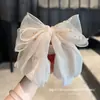 Novedad Primavera/Verano 2026 Pinza para Cola de Caballo con Lazo y Pedrería para Mujer, Colección Elegante y Juvenil para Peinados