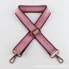 Correa popular de seda dorada bordada para bolso, bandolera, correa ancha para el hombro, correa de repuesto para bolso de mujer, accesorios de transformación para bolso, cuerda de repuesto de alta gama