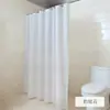 Conjunto de Cortina de Chuveiro de Tecido Impermeável para Banheiro Cortina de Vaso Sanitário Cortina de Divisória para Banho Cortina de Porta Cortinas para Pendurar sem Furos Cortina de Chuveiro