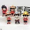 Llavero One Piece colgante de Luffy dibujos animados transfronterizos One Piece Luffy amuleto para mochila de niños figura pequeña juguete