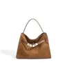 Bolso de Mano Escarchado Nuevo Otoño/Invierno 2026 Bolso Tote Kelly de Lujo Ligero de Moda Bolso Cruzado de Gran Capacidad para Viajes Diarios