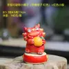Simulação de areia verde e pedra, bela fera, leão do vento, mascote leãozinho fofo e fofo, mesa de chá, animal de estimação para chá, aquário, ornamentos de paisagismo