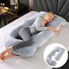 Almohada de Embarazo Amazon Protector de Cintura Almohada Inclinada para Dormir de Lado Almohada para Dormir de Embarazo en Forma de J Removible y Lavable Almohada de Embarazo Transfronteriza