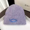 Chapéu Feminino Outono e Inverno Novo Carta Versátil Lã Tricotado Quente Frio Alta Qualidade Casal Simples Moda Masculina
