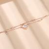 Novo Estilo Um Wang Qingquan Pulseira Feminina Estilo Coreano ins Namorada Dupla Camada Pulseira Design Criativo Estrela Xinghe Mão Jóias