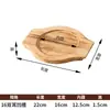 Base para olla de arena, olla caliente, olla para arroz, aislamiento térmico, base de madera, tabla de madera, base para olla de piedra, placa de hierro, bandeja de madera, base para olla antiquemaduras, bandeja inferior, base para placa de horneado