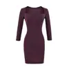 Atmósfera de puro deseo escote en forma de corazón manga siete con copas vestido ajustado verano entallado minifalda hot girl mujer