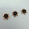 Accesorios al por mayor Hebilla Decorativa con Tachuelas de Copo de Nieve Charms para Zapatos de ABS Electroplateado con Goteo de Aceite para Bolsas, Ropa y Zapatos Hebilla Versátil para Zapatos
